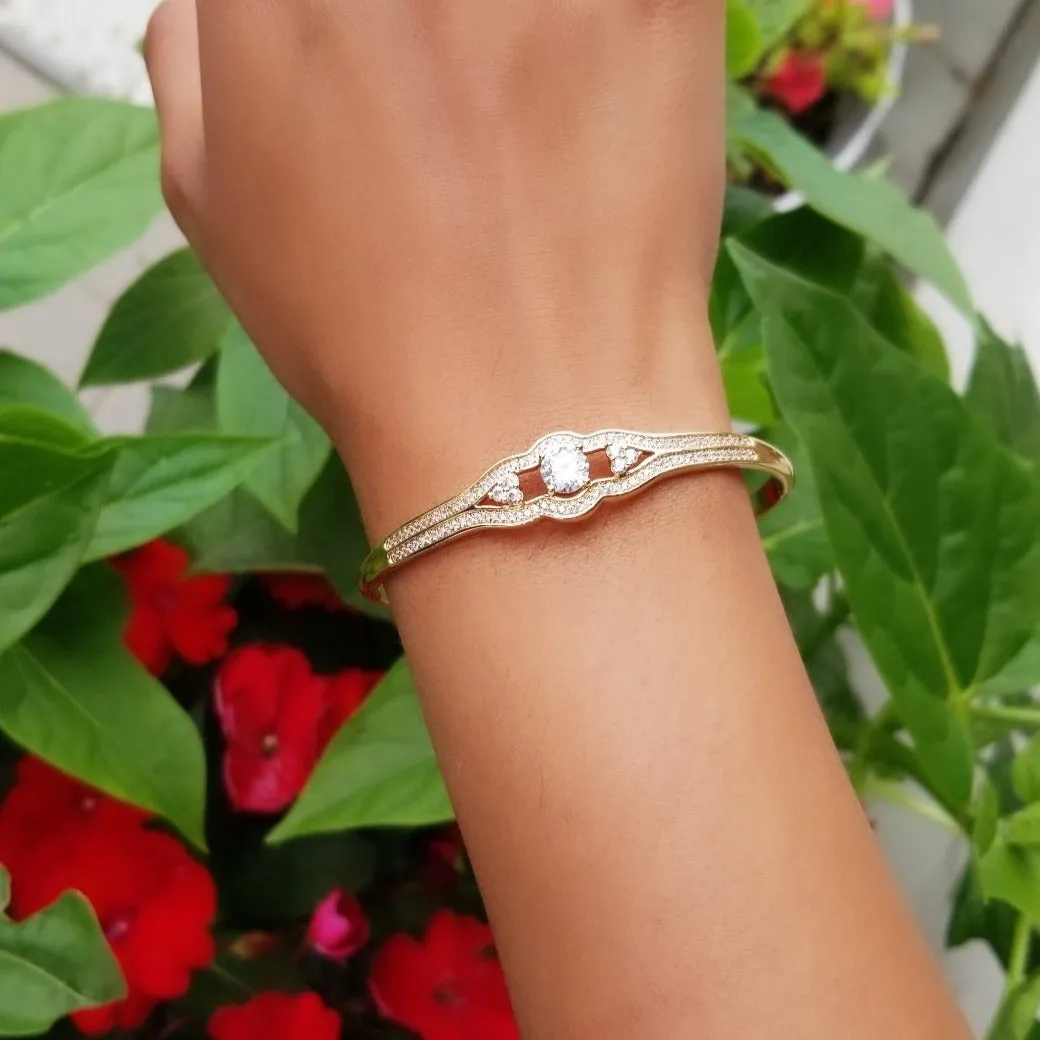 18K Gold Plated Bangle