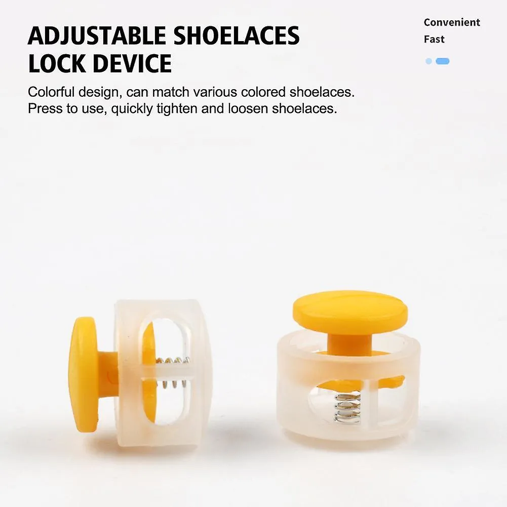 Adjustable Shoelaces Lock Device For Sneakers Sports Shoes Kids