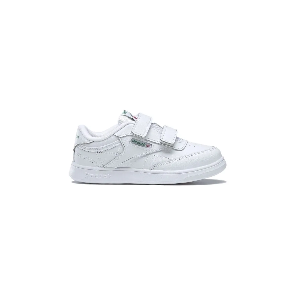 Baby Club C Shoes - White/Glen Green