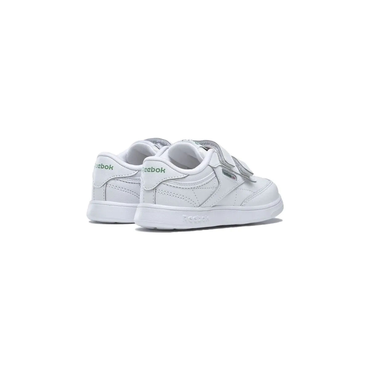 Baby Club C Shoes - White/Glen Green