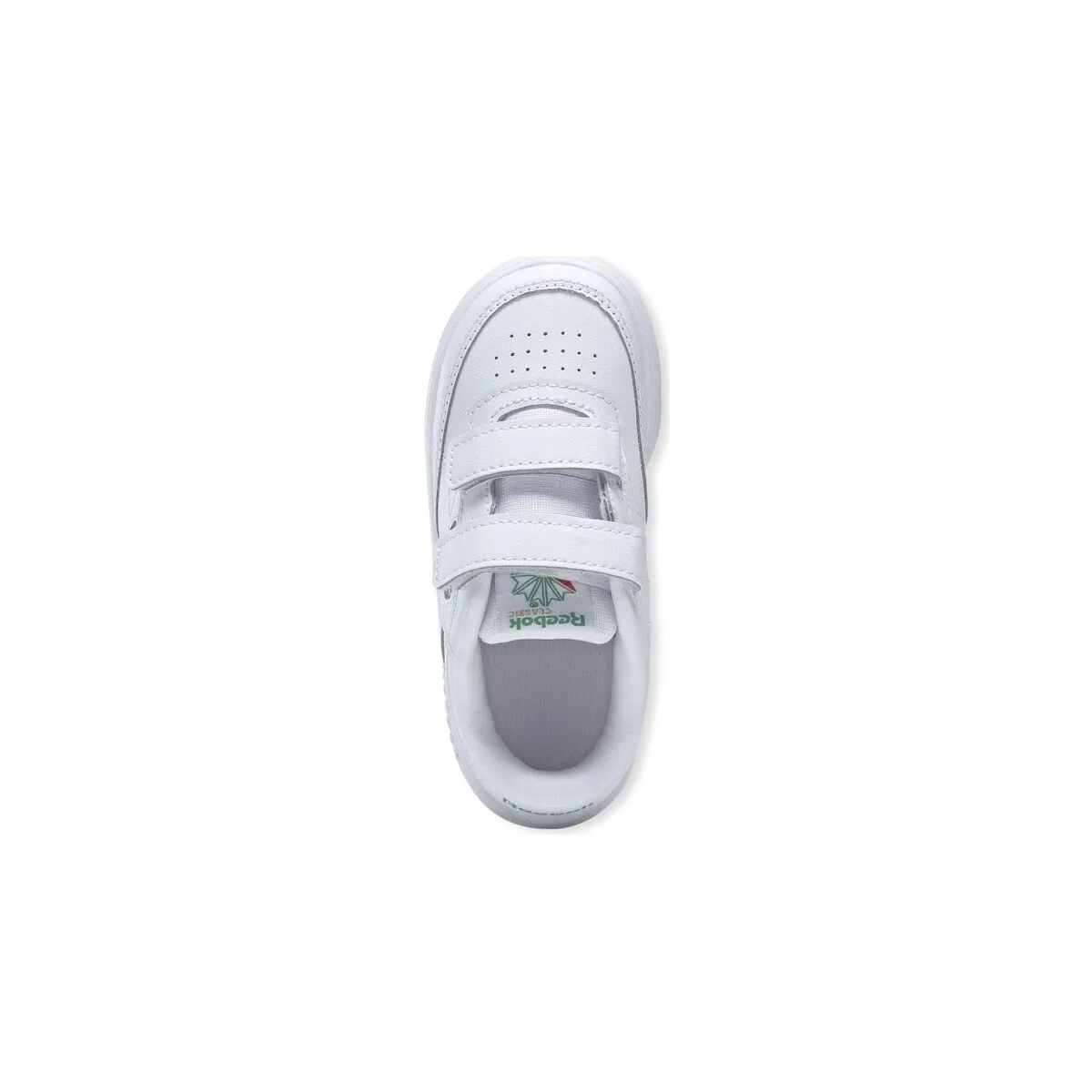 Baby Club C Shoes - White/Glen Green