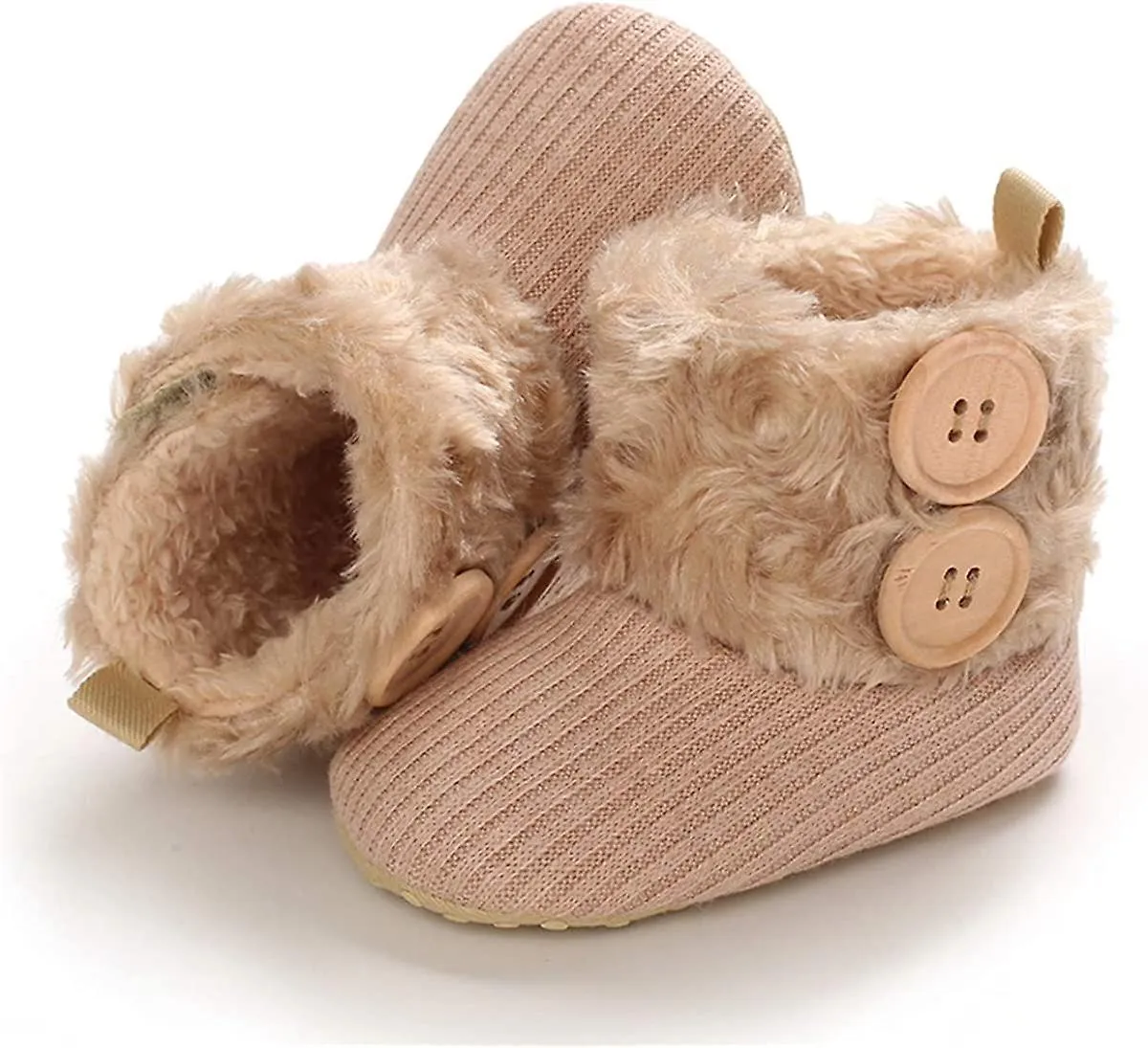 Baby Girls Boys Booties Non-slip Warm Snow Boots Infant Winter Shoes Newborn Toddler Prewalker Crib Shoes