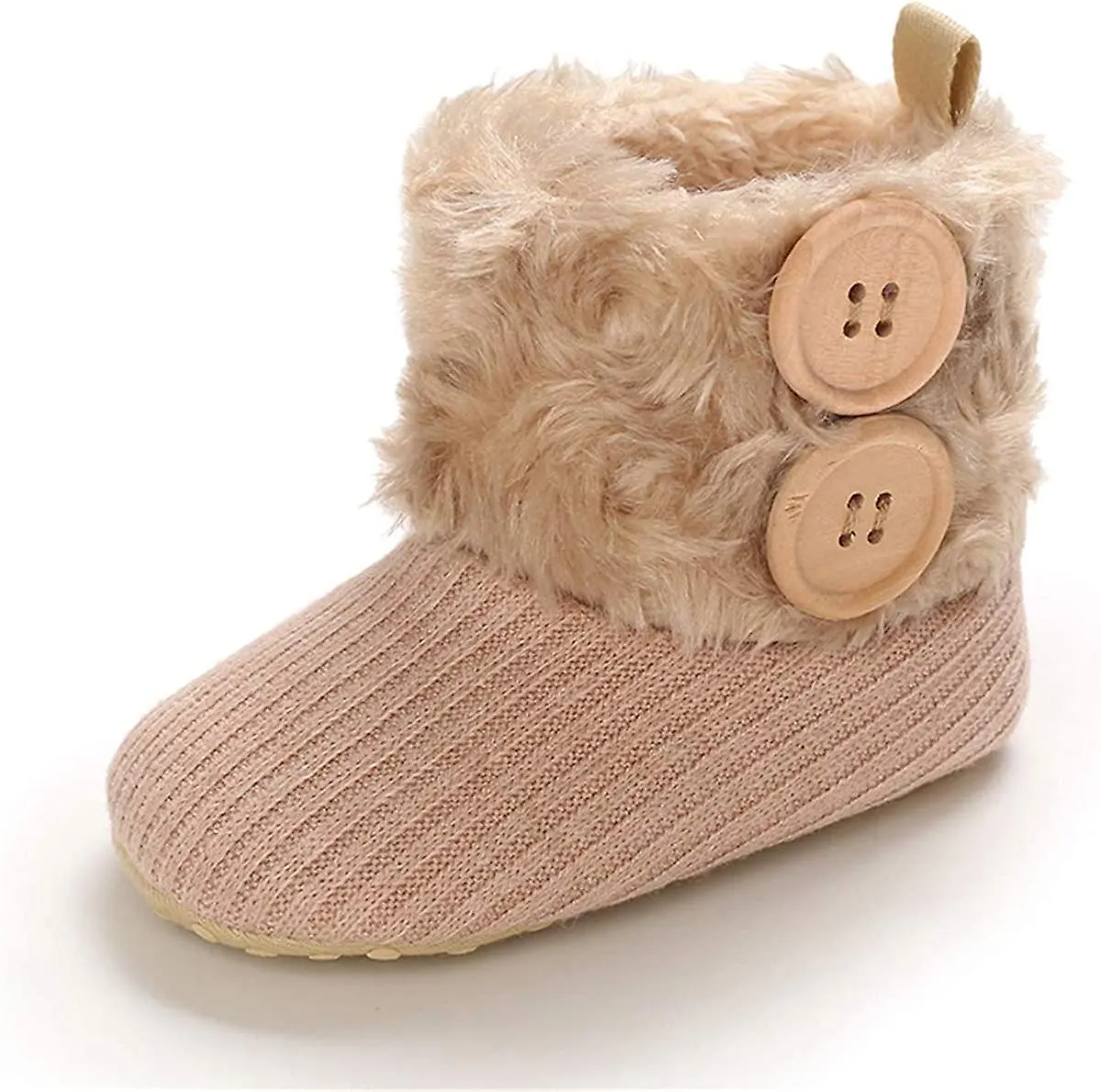 Baby Girls Boys Booties Non-slip Warm Snow Boots Infant Winter Shoes Newborn Toddler Prewalker Crib Shoes