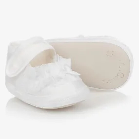 Baby Girls White Lace Shoes