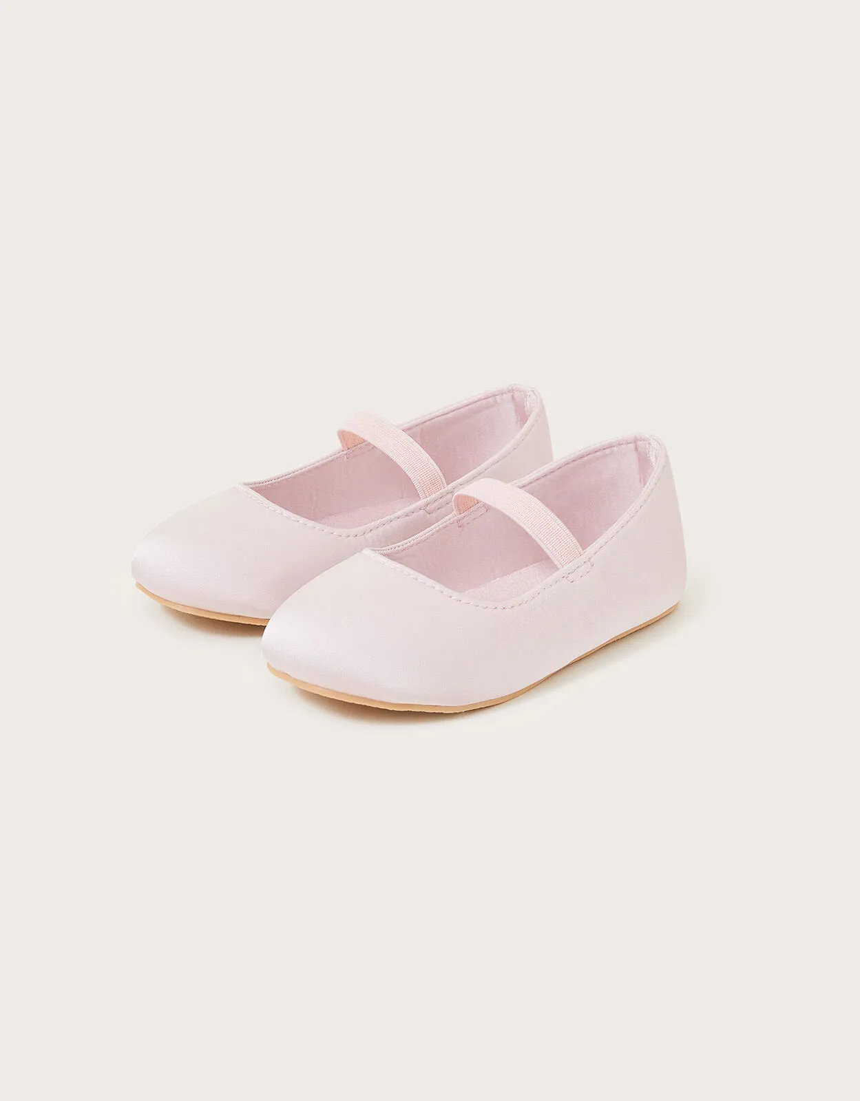 Baby Sadie Satin Walker Shoes Pink