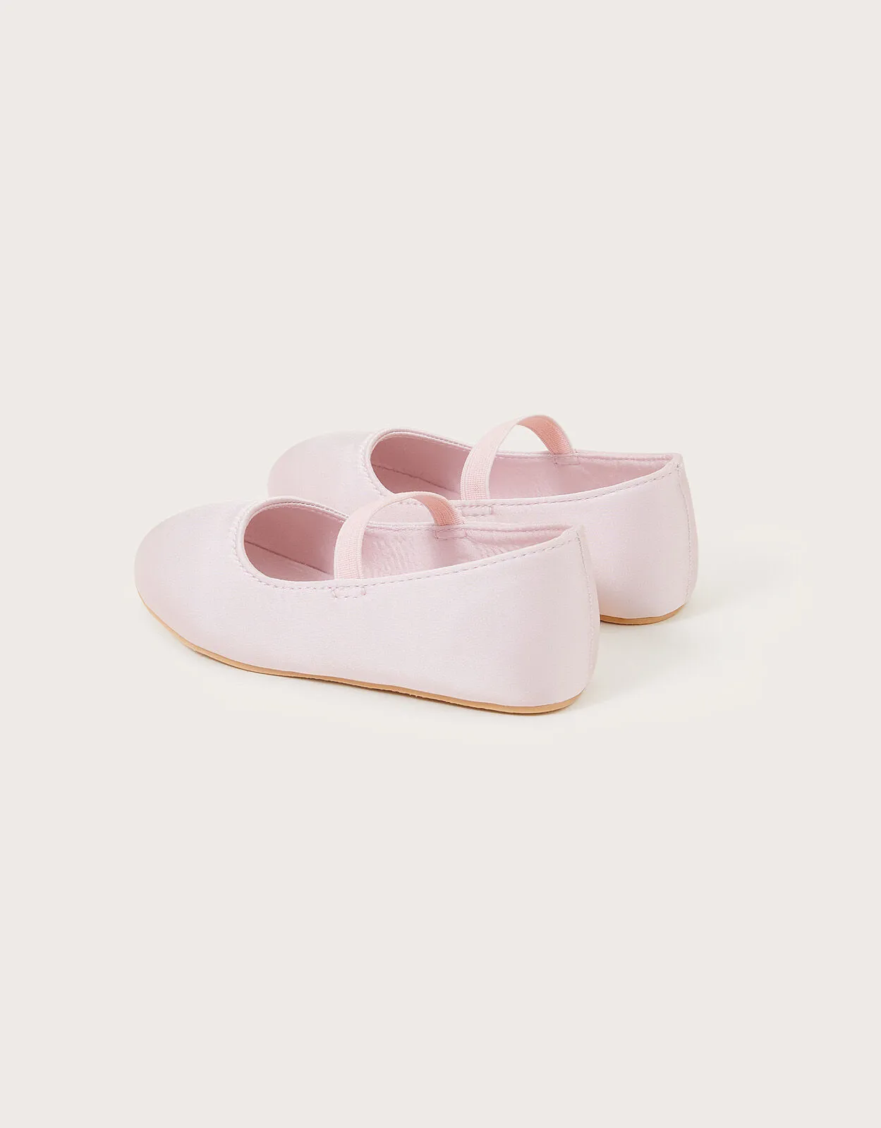 Baby Sadie Satin Walker Shoes Pink