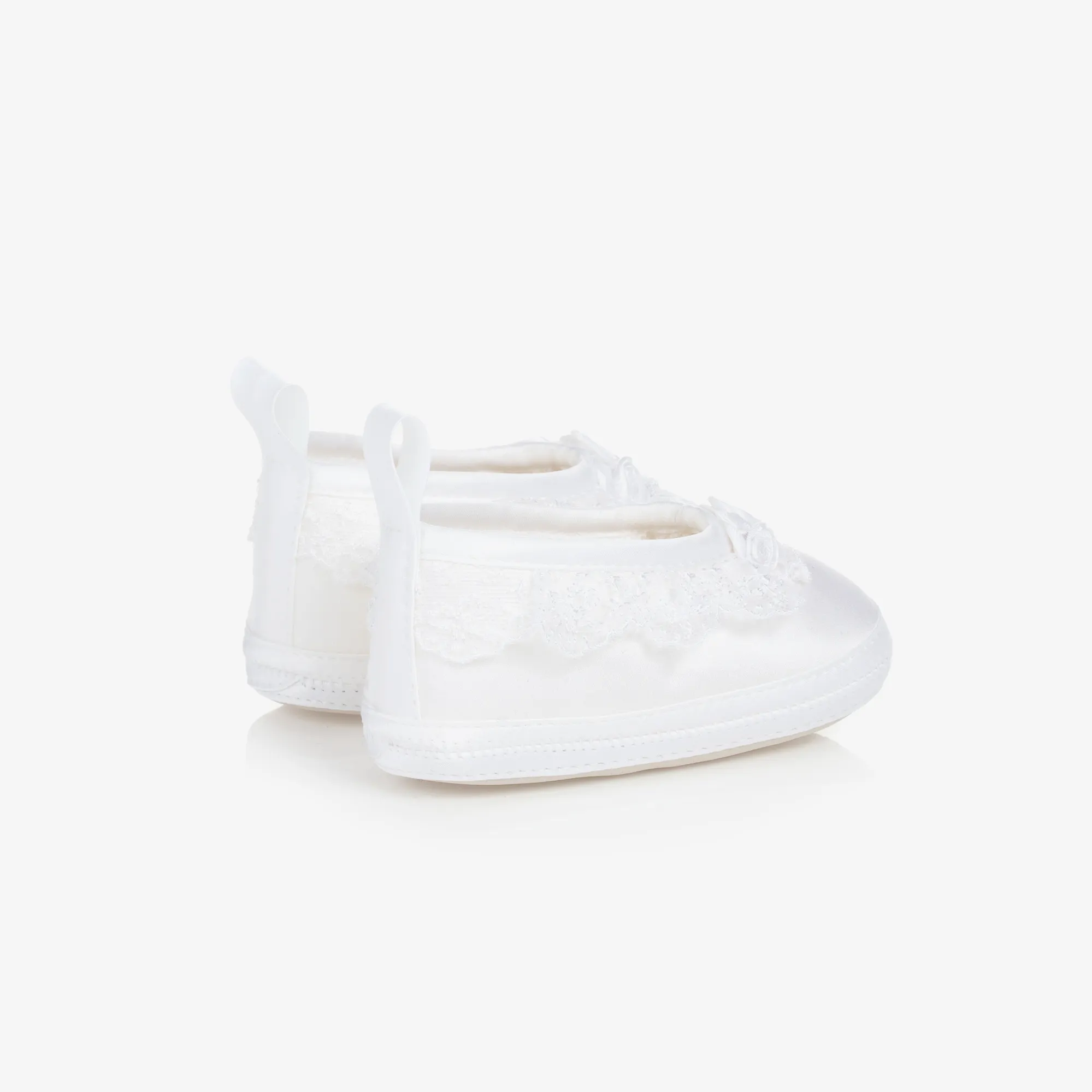 Baby White Pre-Walker Shoes