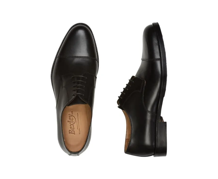 Black Derby Shoes - Rubber pad - MAYFAIR CLASSIC PATIN