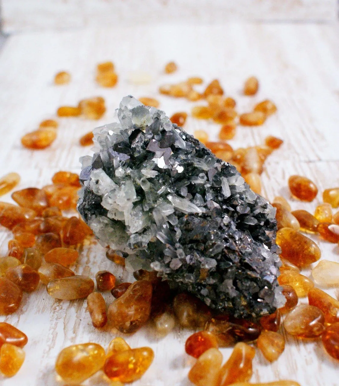 Bulgarian Galena and Quartz w Pyrite