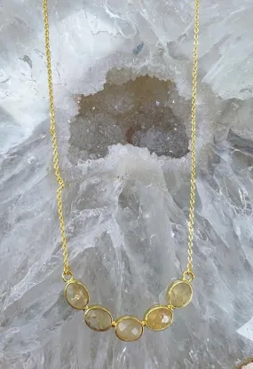 Caroline Necklace-Quartz