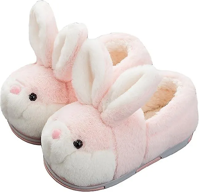 Children's cotton shoes household warm plush slippers women's shoes