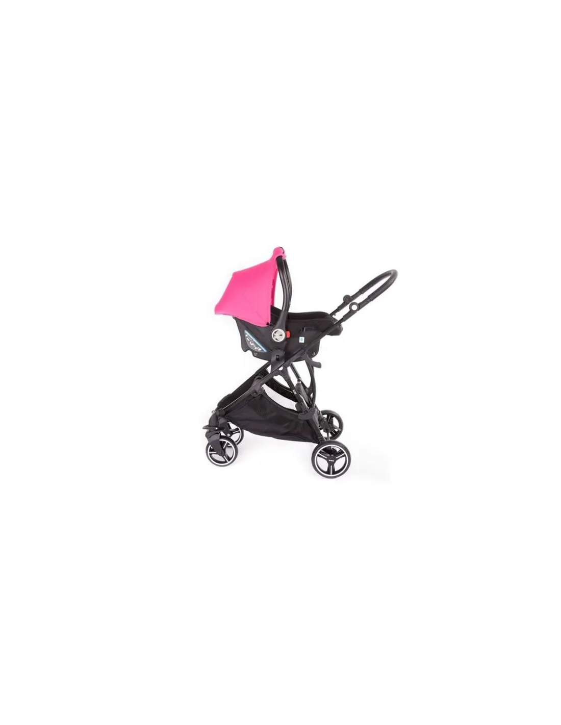 Coche trio Baby Monsters Globe rosa fucsia