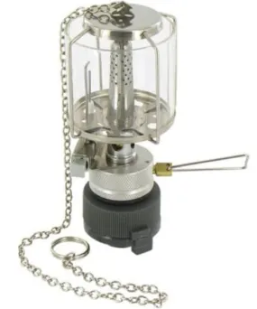 Compact Lantern with Piezo, Highlander, Steel / Metallic - Bennevis Clothing