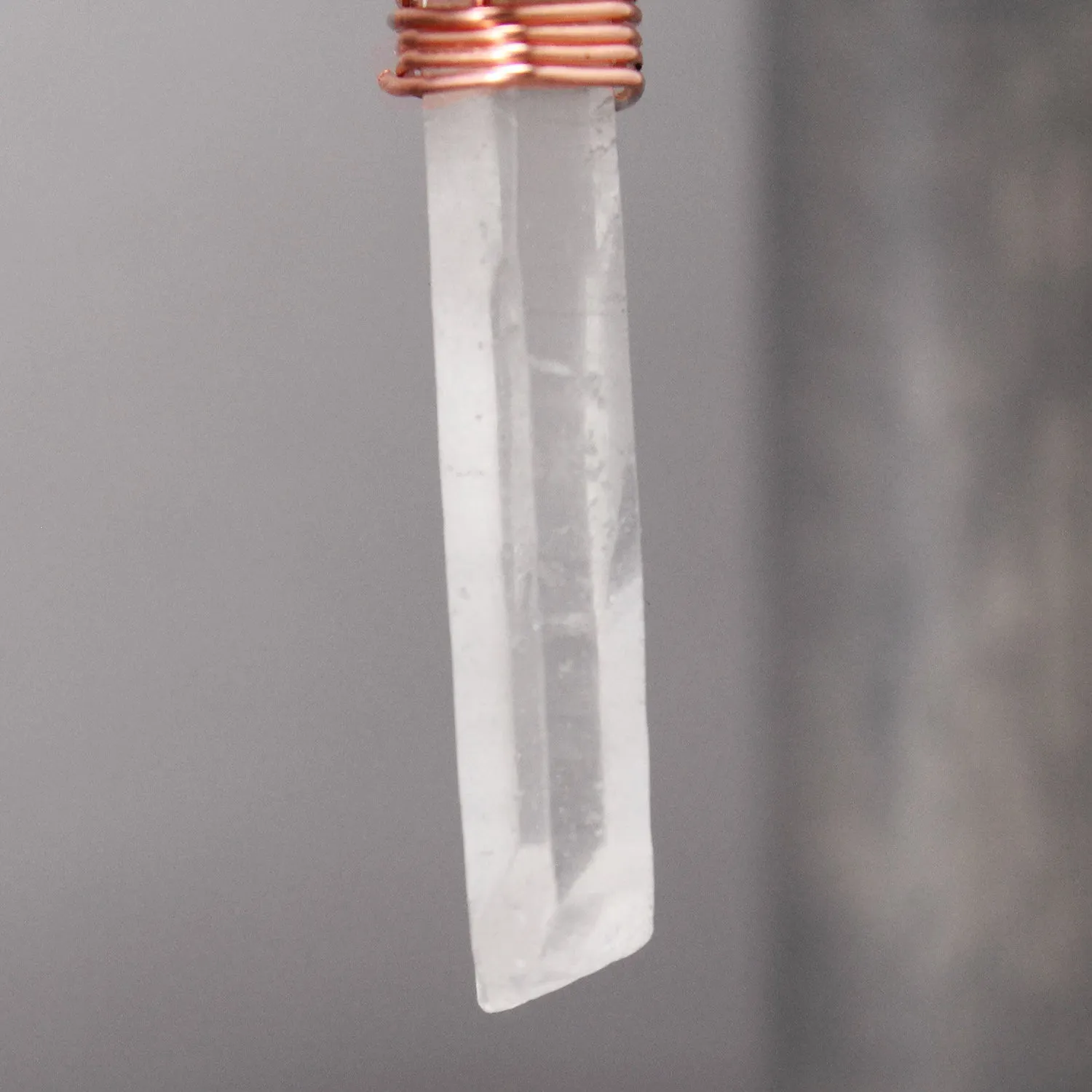 Copper Quartz Necklace