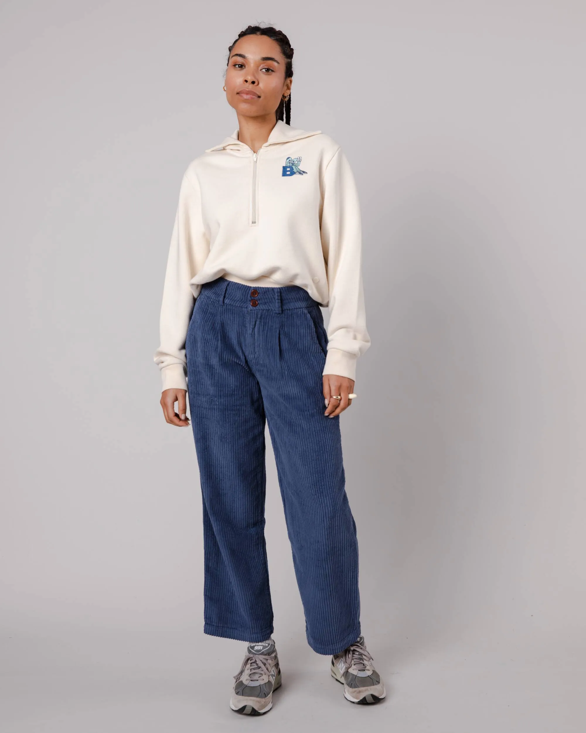 Corduroy Pants Indigo