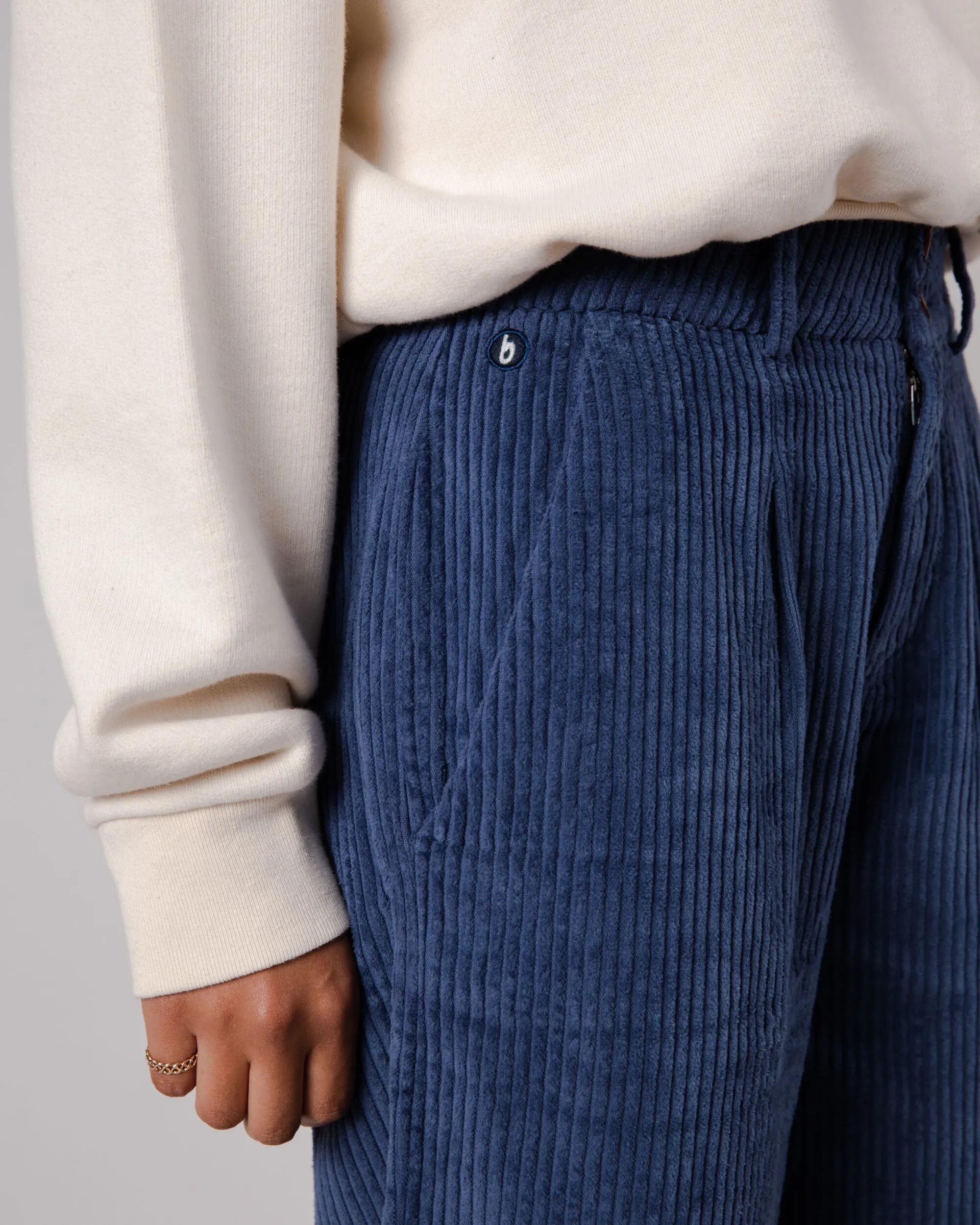 Corduroy Pants Indigo