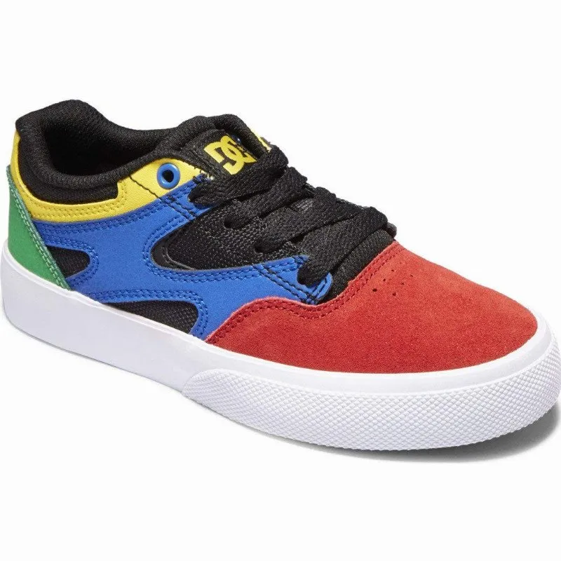 DC Shoes KALIS VULC - SHOES FOR KIDS BLACK