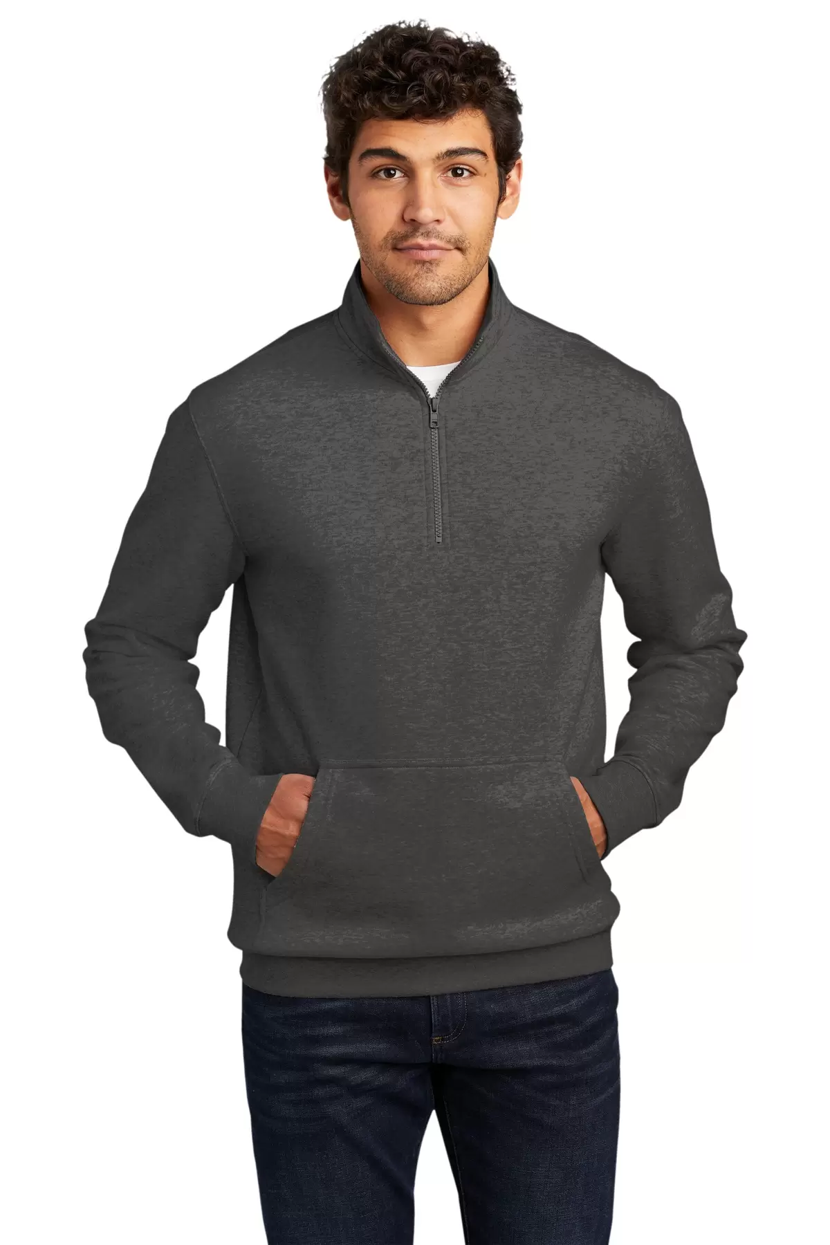 District Clothing DT6106 District   V.I.T.  Fleece 1/4-Zip SKU: DT6106