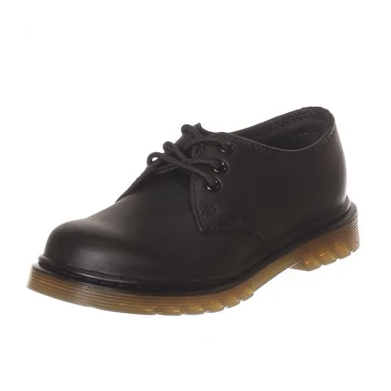 DR.MARTENS Kids Everley Black Shoes