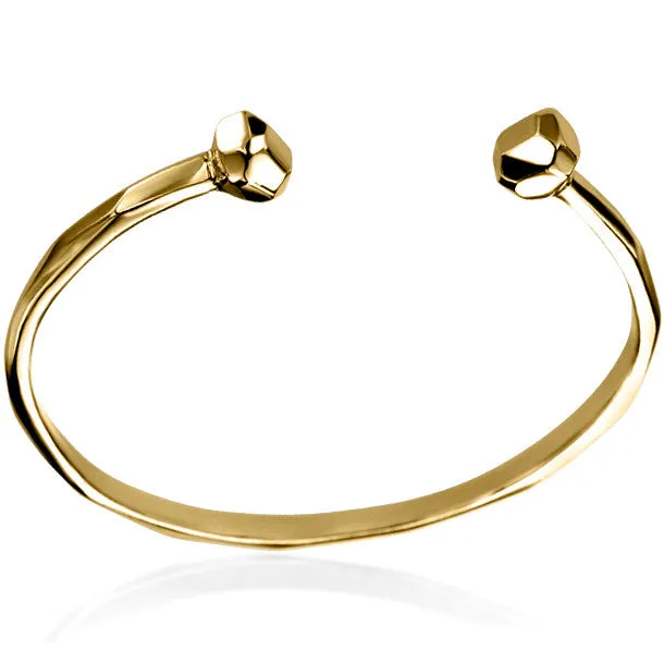 FACETTE GEM OPEN BANGLE