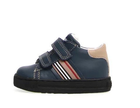 Falcotto Boy's and Girl's New Leryn Fashion Sneakers, Navy/Mou