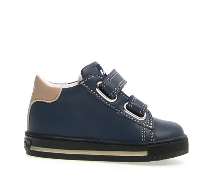 Falcotto Boy's and Girl's New Leryn Fashion Sneakers, Navy/Mou