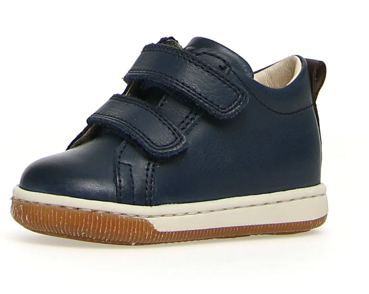 Falcotto Girls & Boys Haley Vl Nappa Spazz Sneakers - Indigo/Dark Brown