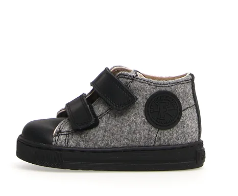 Falcotto Kids' Michael Fashion Sneakers in Black and Grey - Shop Now