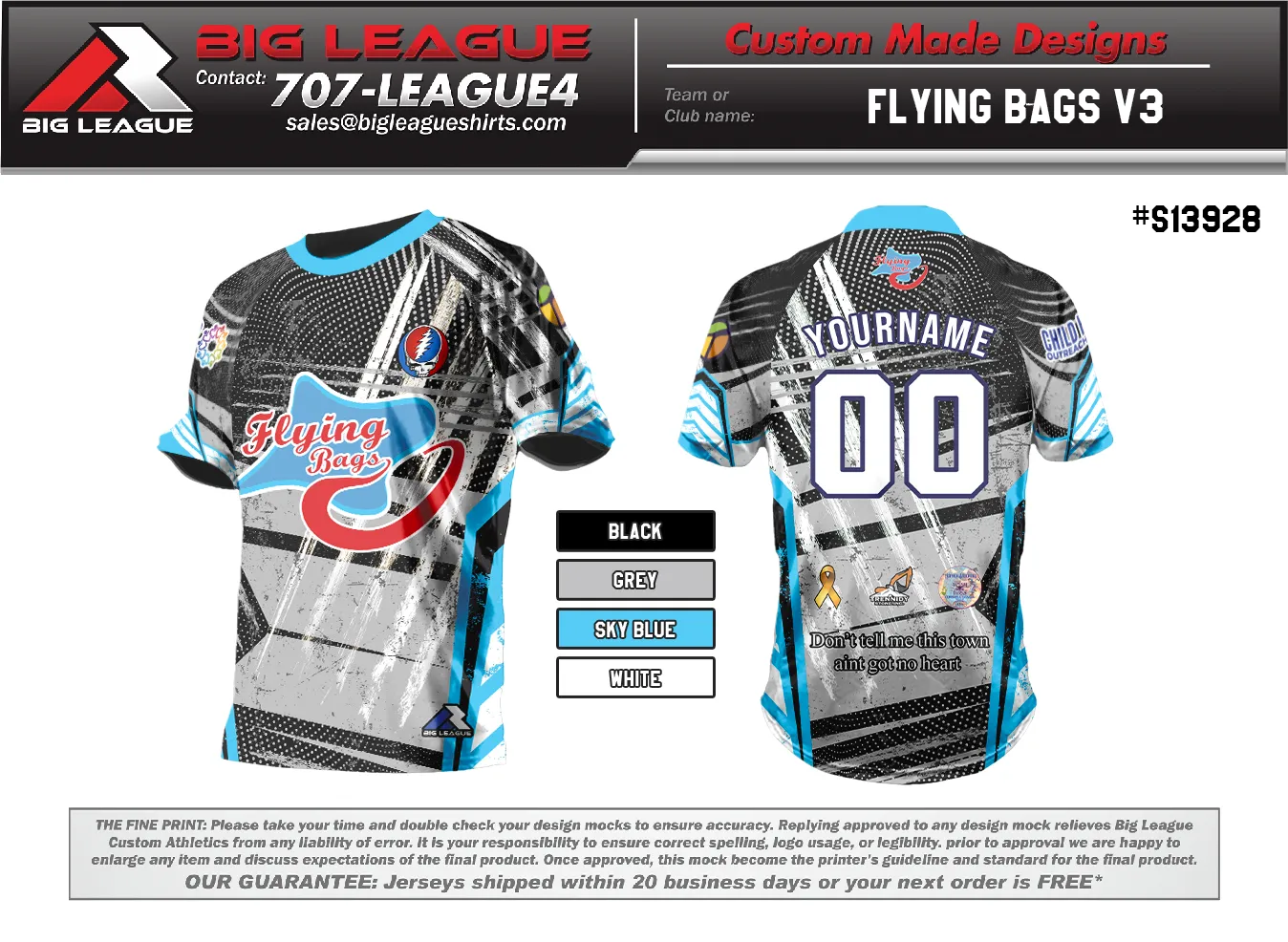 Flying Bags - Team Store