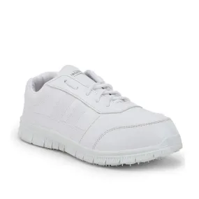 Force 10 White Lacing Uniform School Shoes For Kids GOLA-SCHL By Liberty