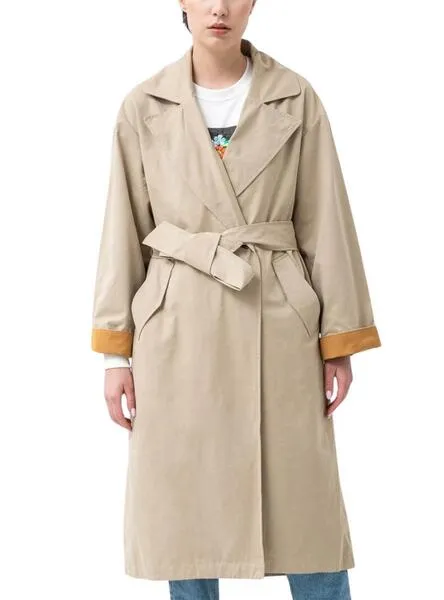 Gabardina Only Crystal Beige para Mujer