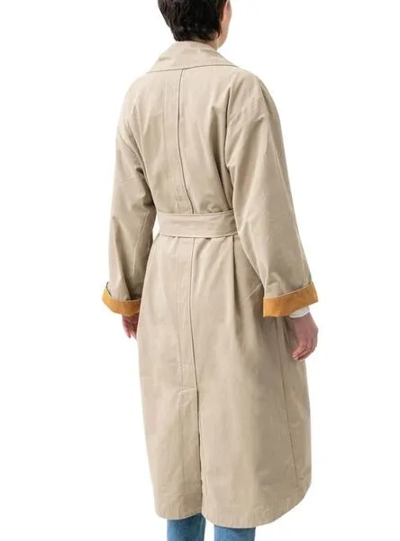 Gabardina Only Crystal Beige para Mujer