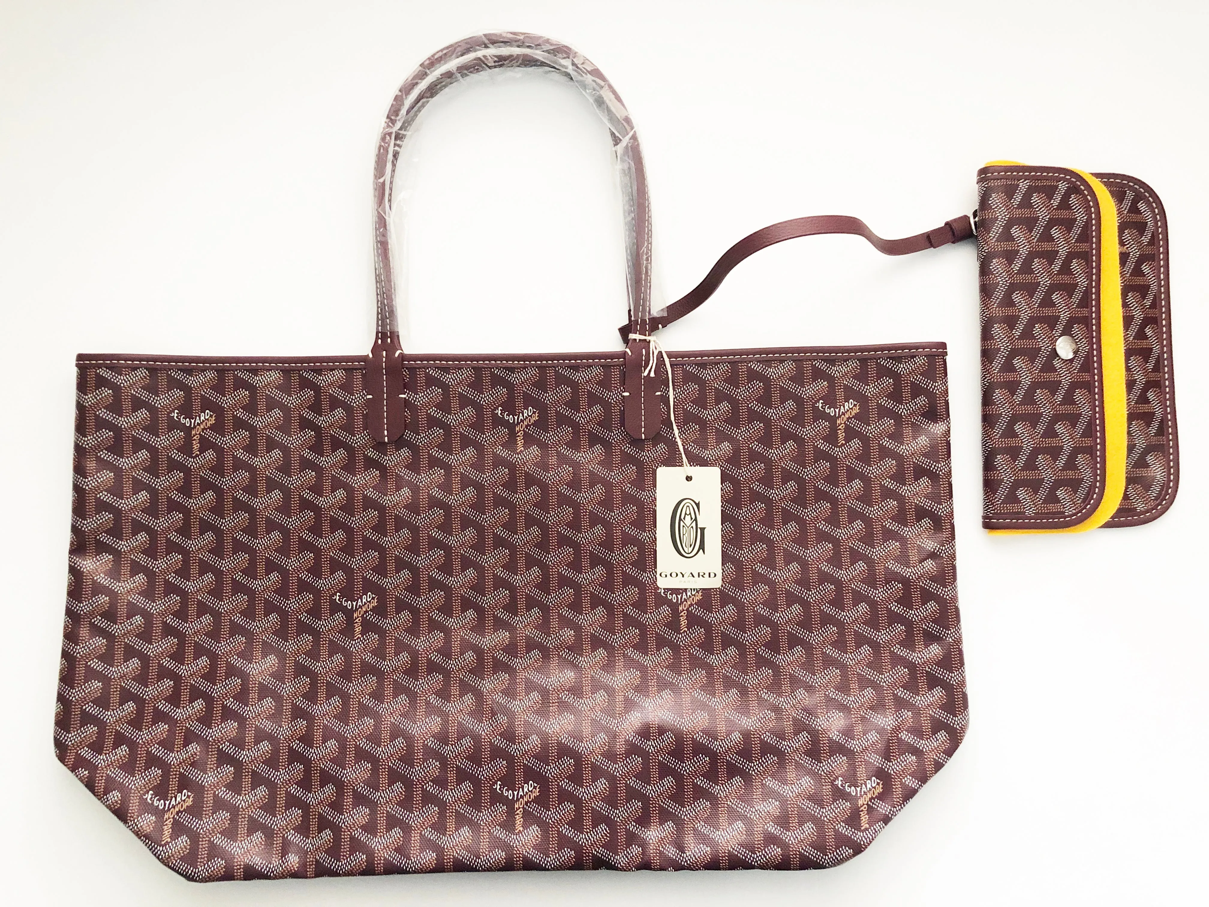 Goyard Burgundy PM Tote - New with Tags