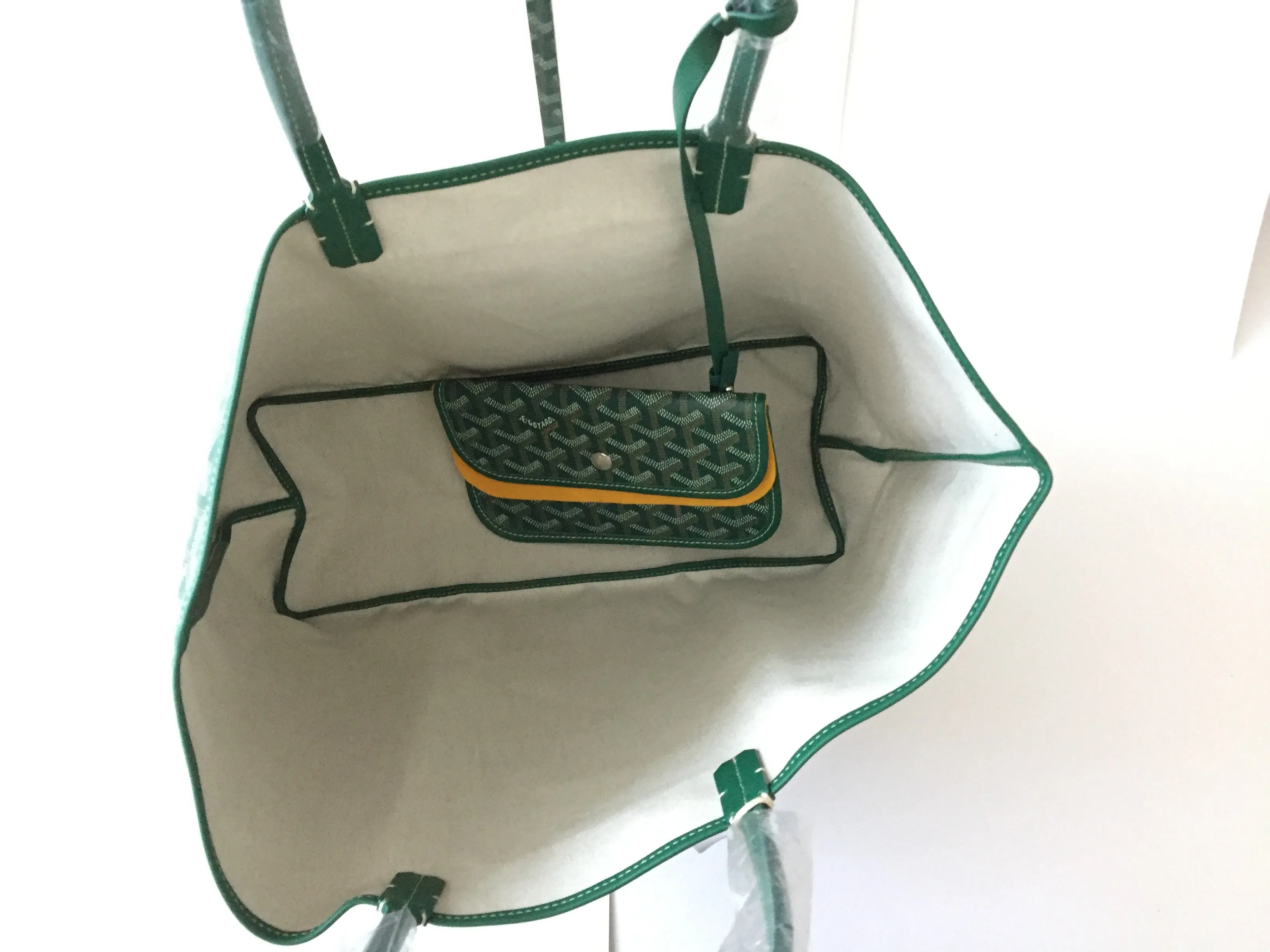 Goyard Green PM Tote (New with Tags)