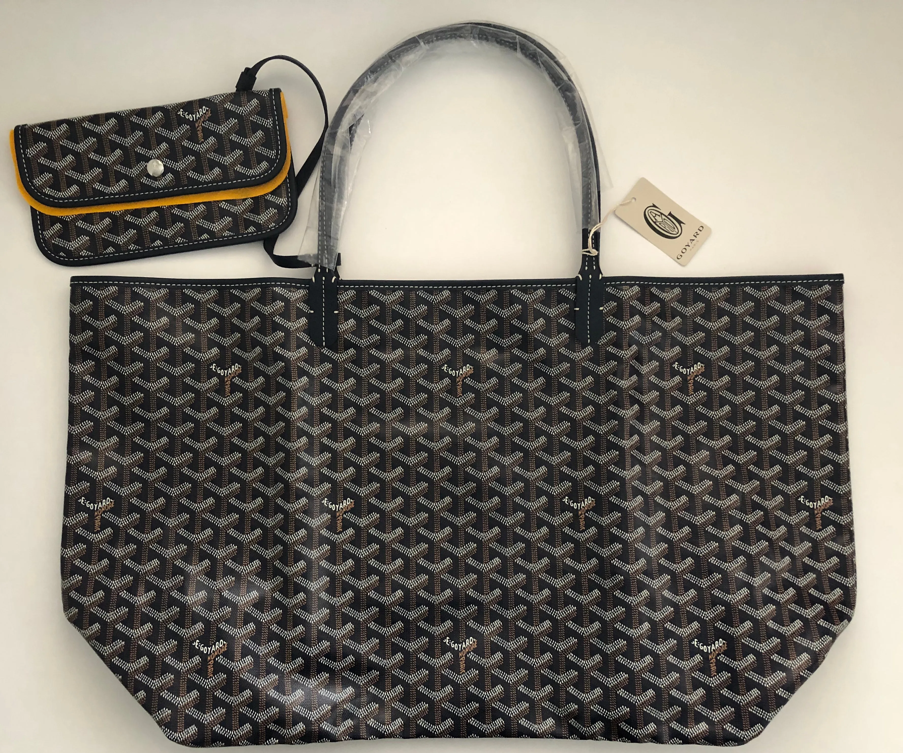 Goyard Navy Blue GM Tote - New with Tags