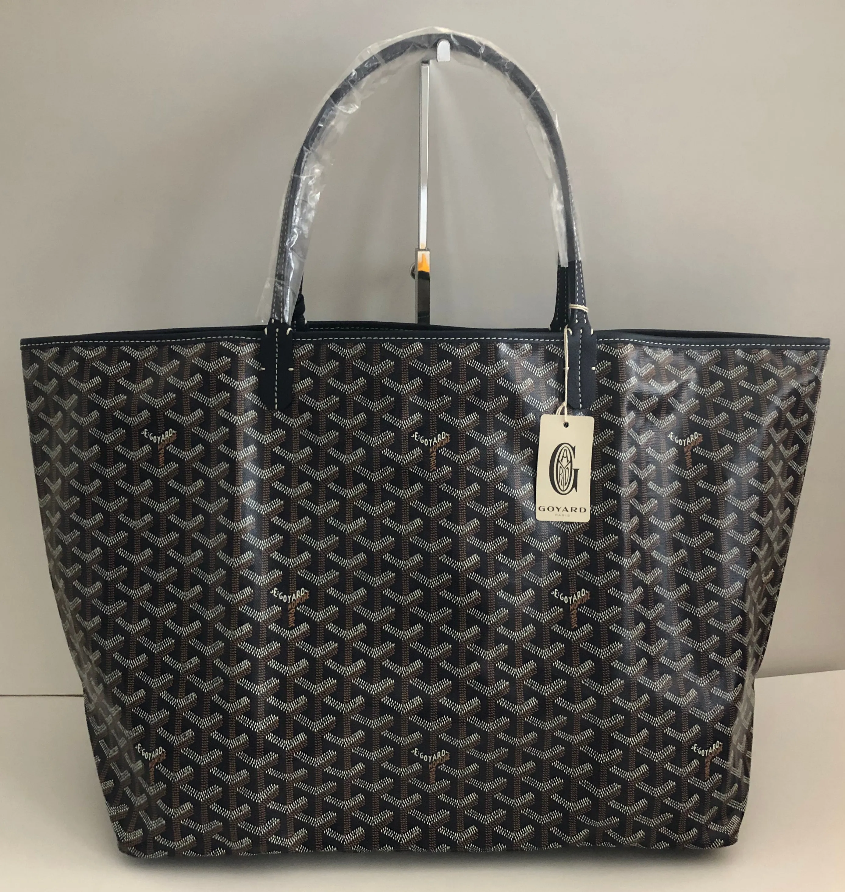 Goyard Navy Blue GM Tote - New with Tags