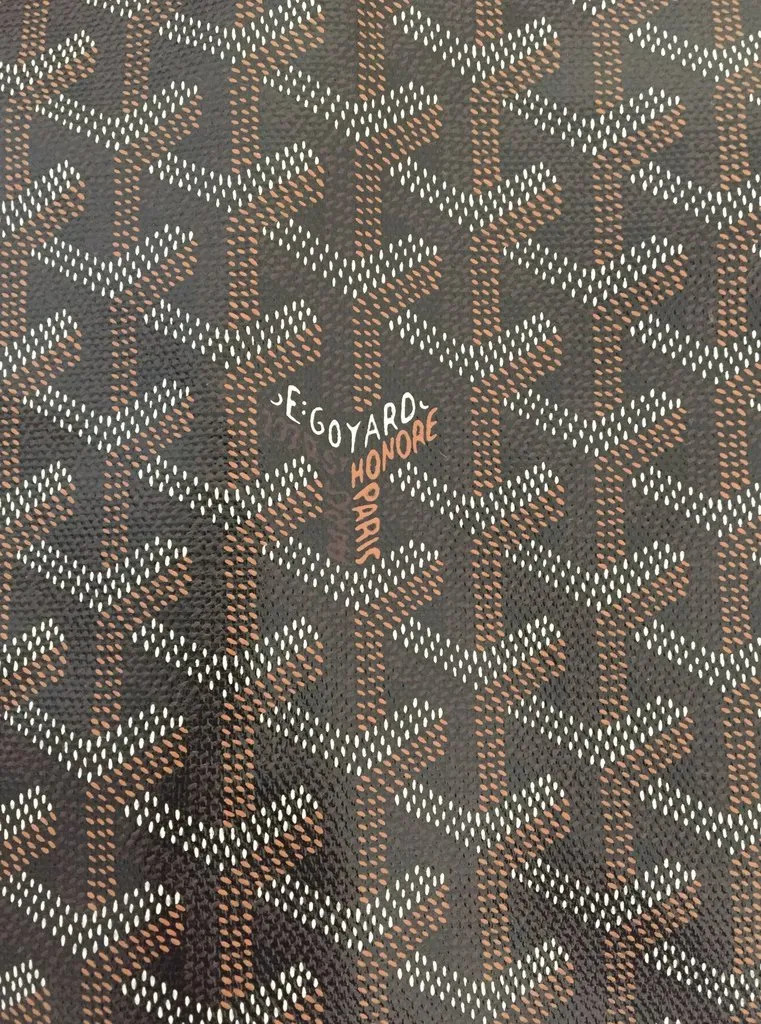 Goyard St. Louis Black Tan PM New With Tags