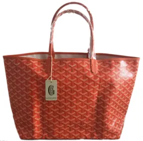 Goyard St. Louis Orange PM Tote for sale, brand new with tag.