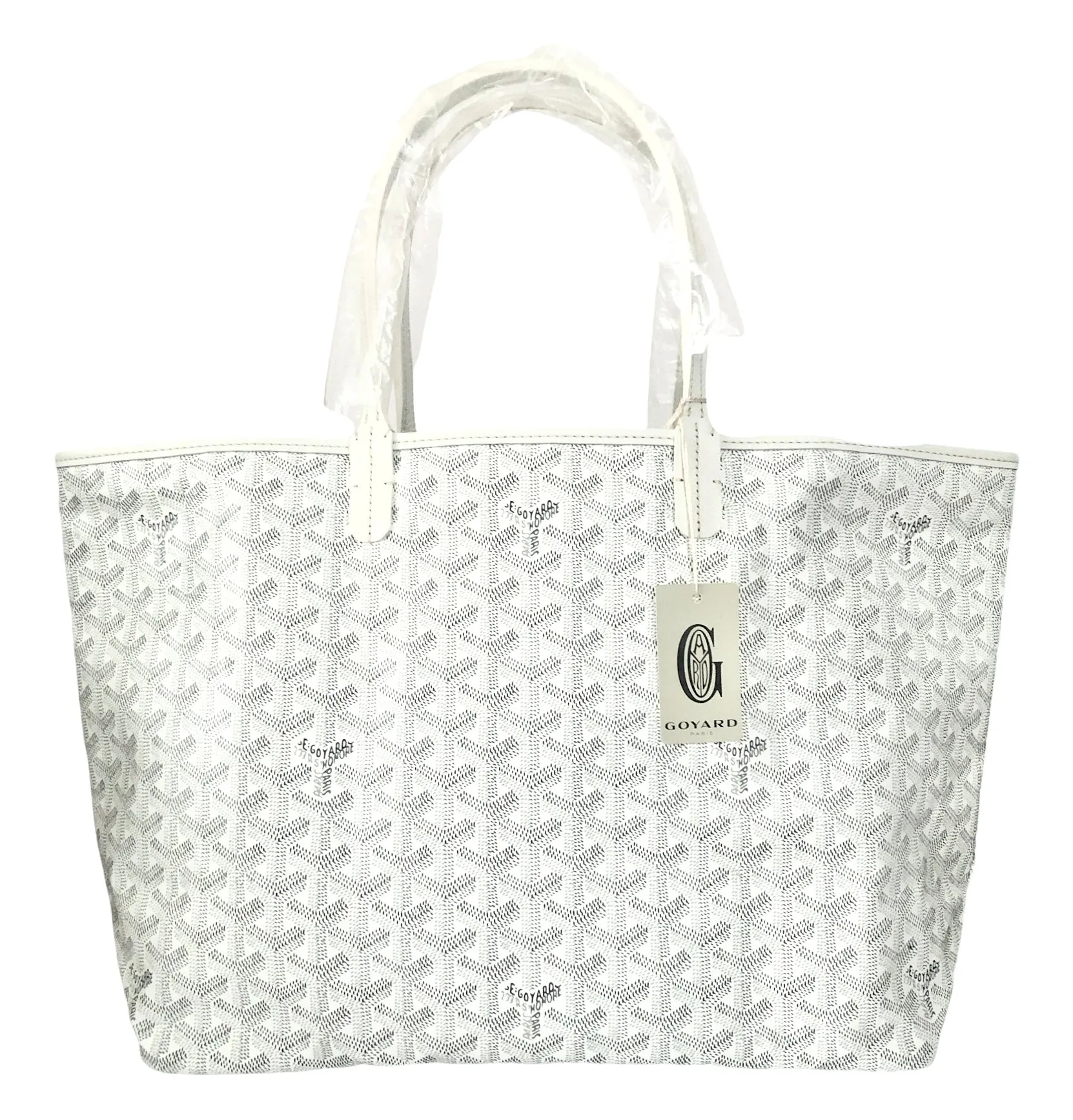 Goyard St. Louis White Tote PM - New with Tags (NWT)