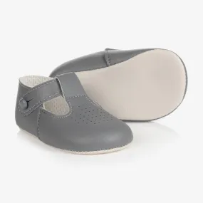 Grey Pre-Walker Baby Shoes