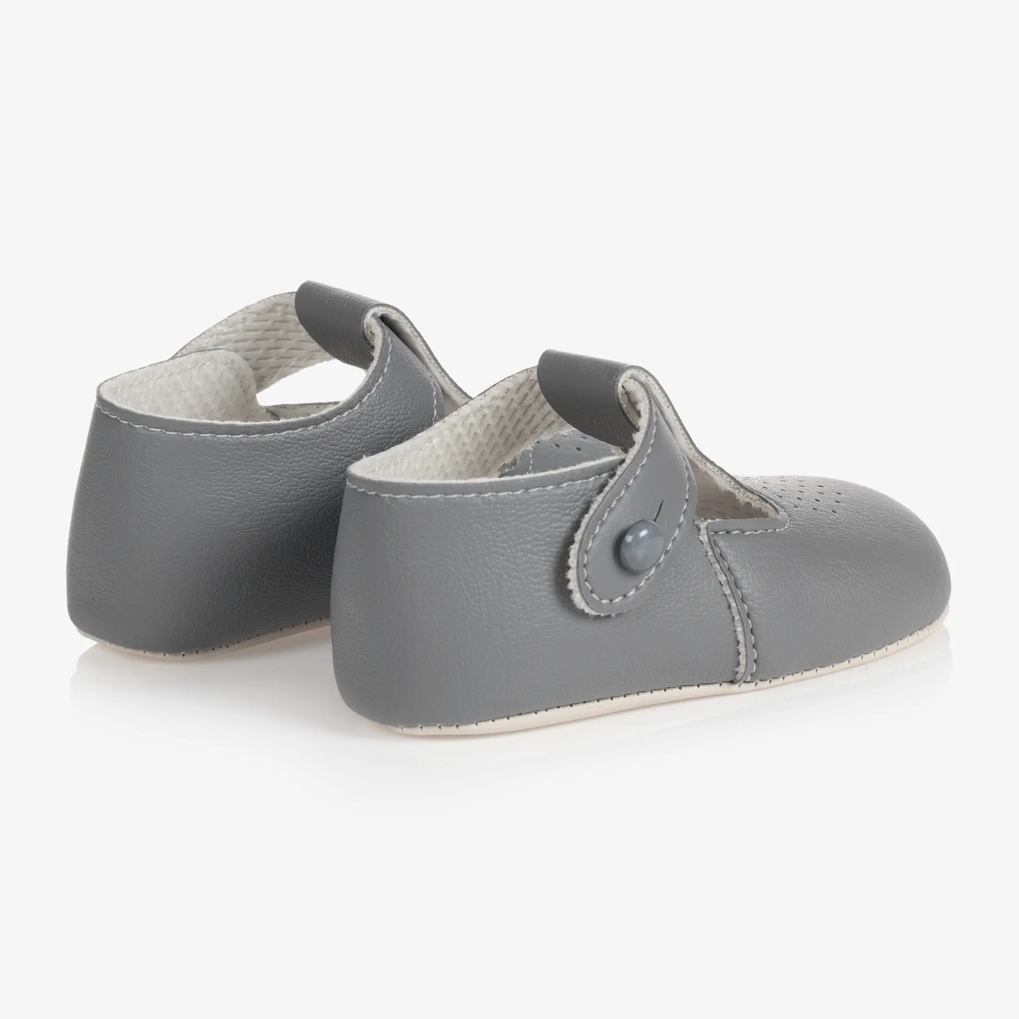 Grey Pre-Walker Baby Shoes