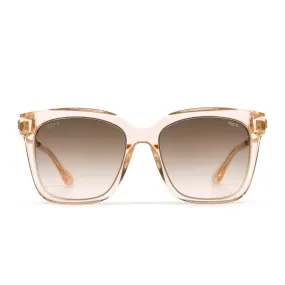 H.E.R - Bella Ginger Crystal Sunglasses + Light Brown Gradient Lenses