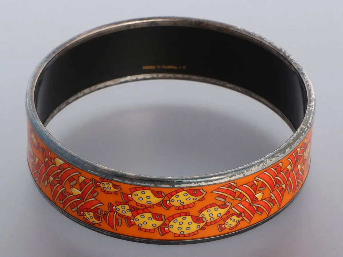 Hermès Wide Orange Rencontre Océane Bangle