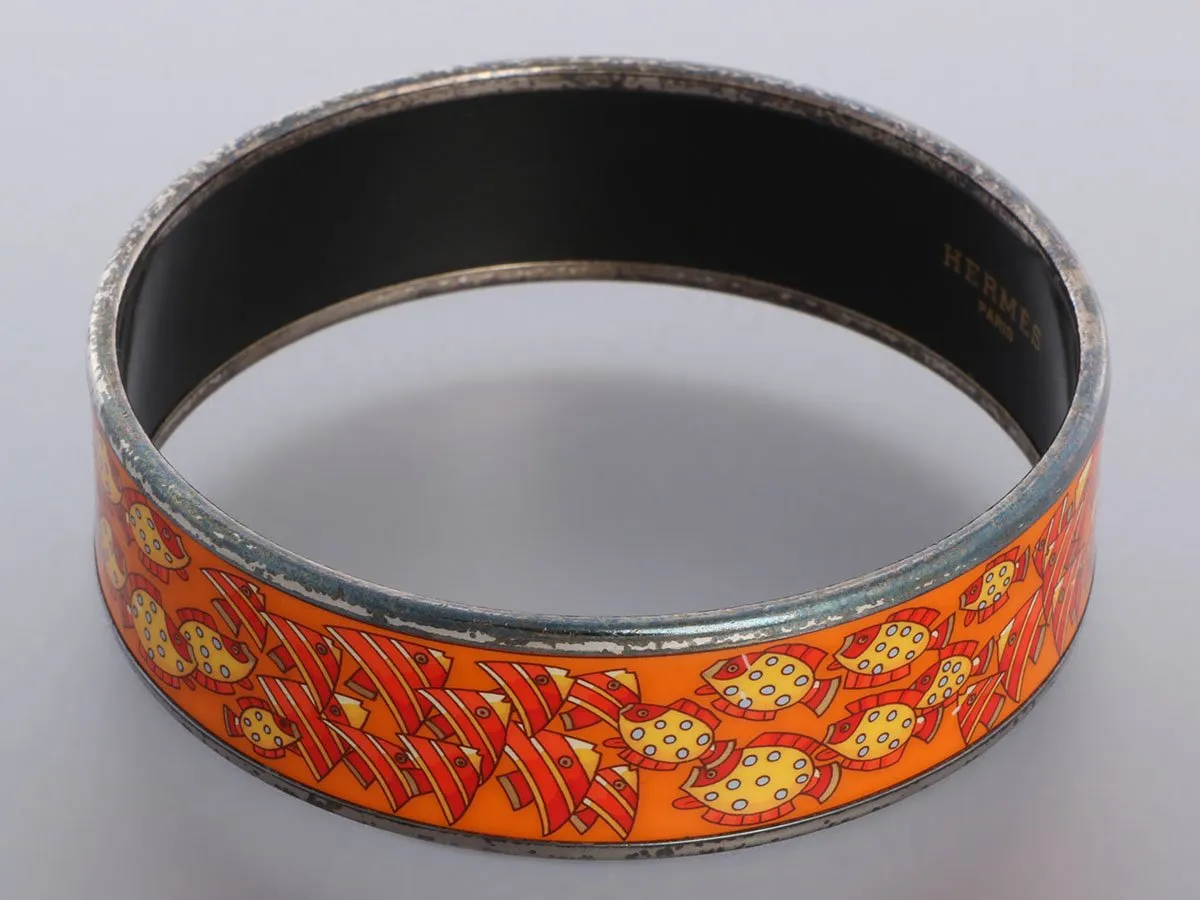 Hermès Wide Orange Rencontre Océane Bangle