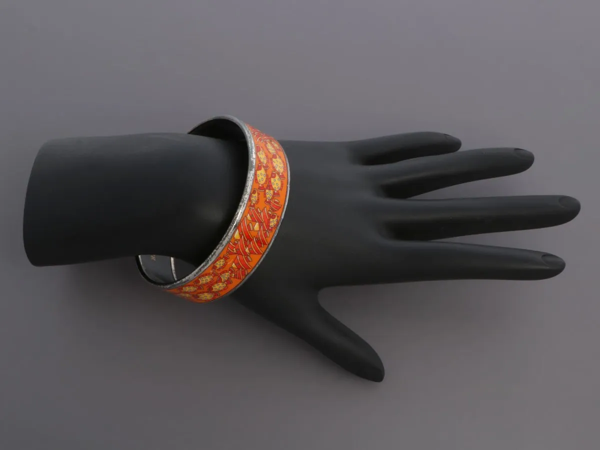 Hermès Wide Orange Rencontre Océane Bangle