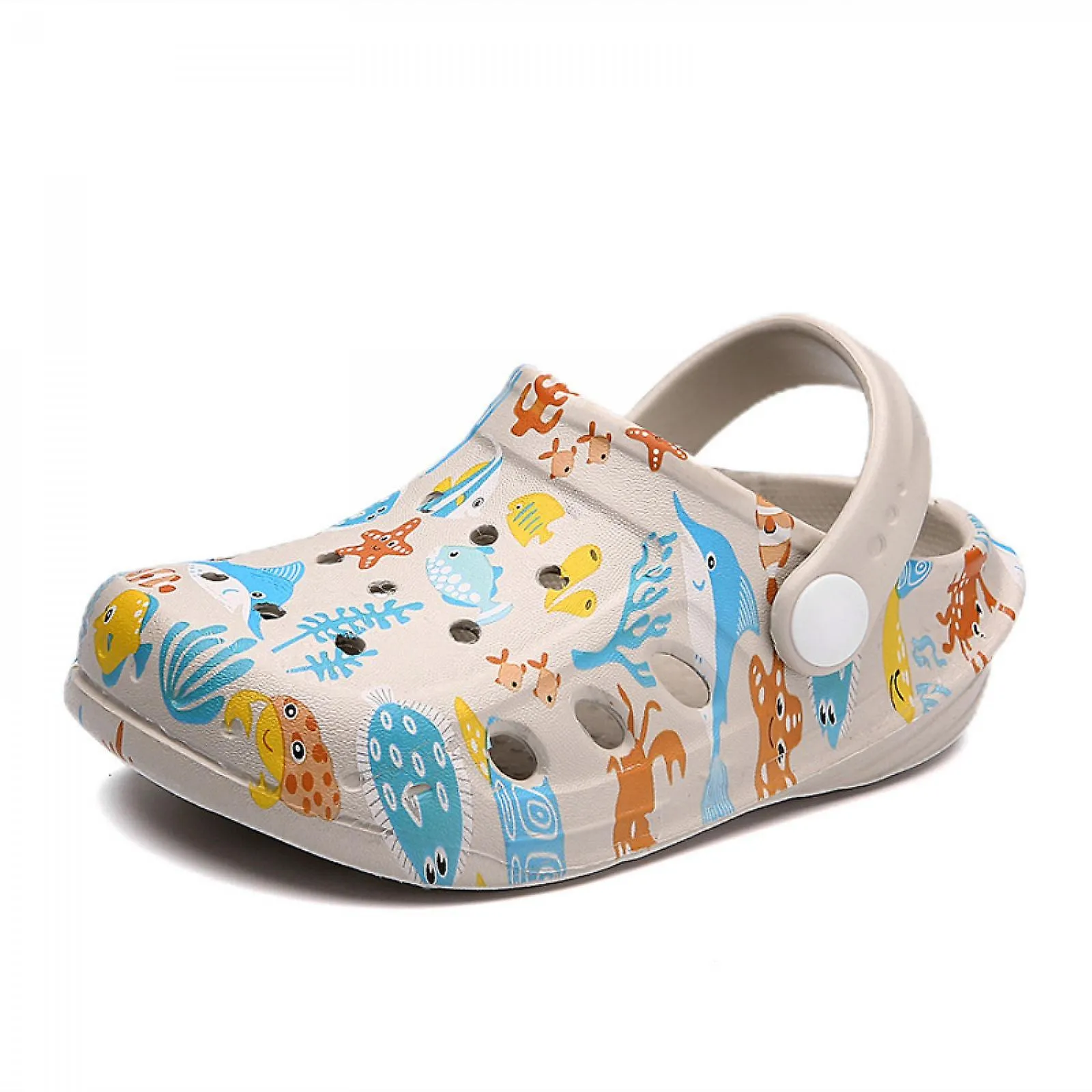 Kids Clogs Boys Girls Toddler Slip on Slide Garden Shoes Cartoon Beach Pool Kids Clog Sandals Slippers -GSL