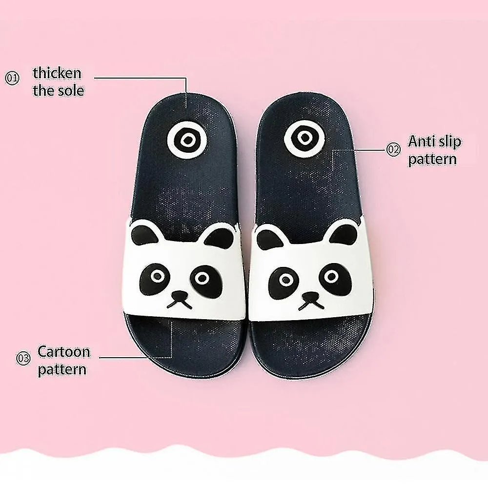 Kids Panda Ide Sandals Boys Girls Beach Water Shoes Non-ip For Daily Life