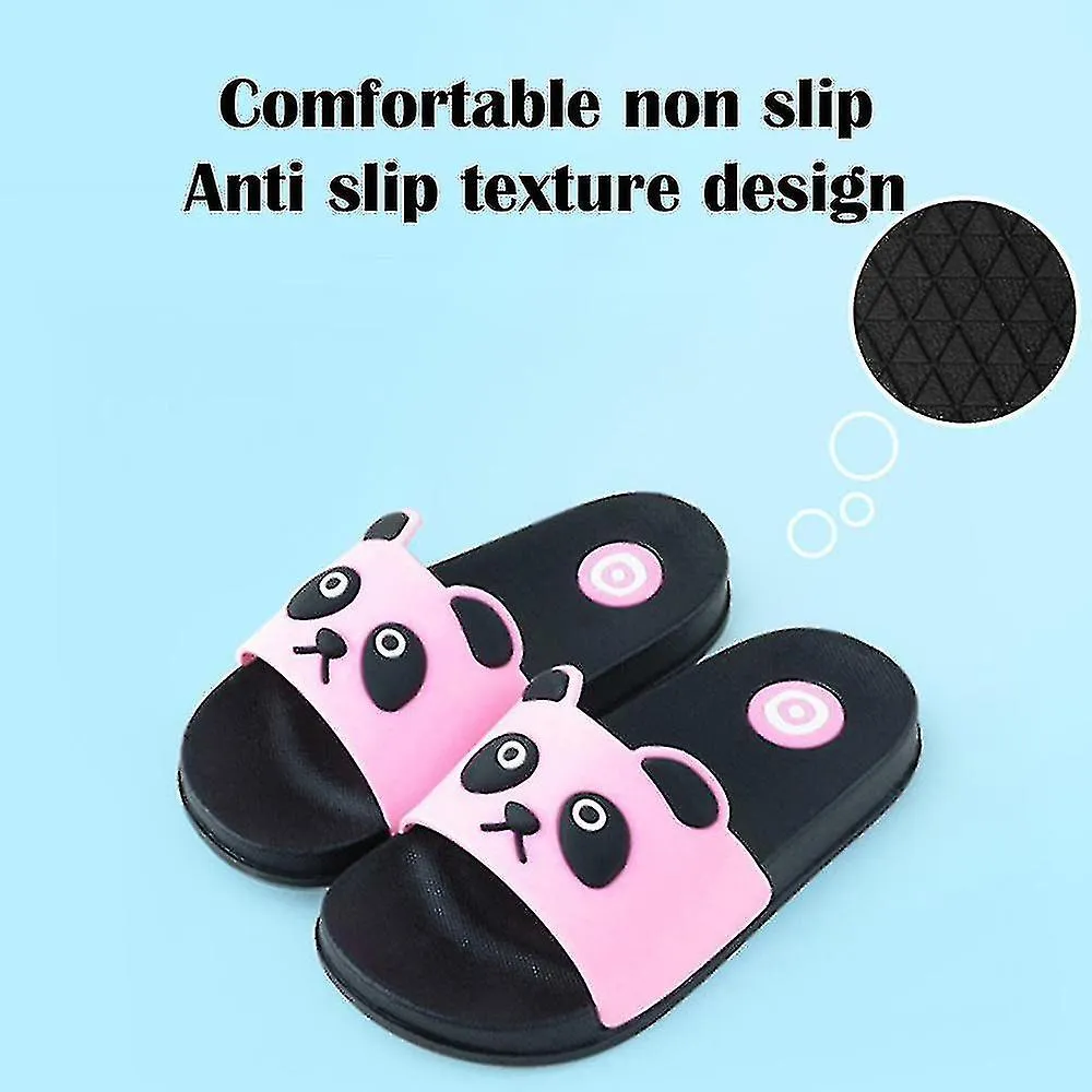 Kids Panda Ide Sandals Boys Girls Beach Water Shoes Non-ip For Daily Life