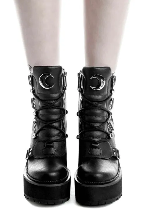 Killstar - Broom Rider Black - Girl Shoes