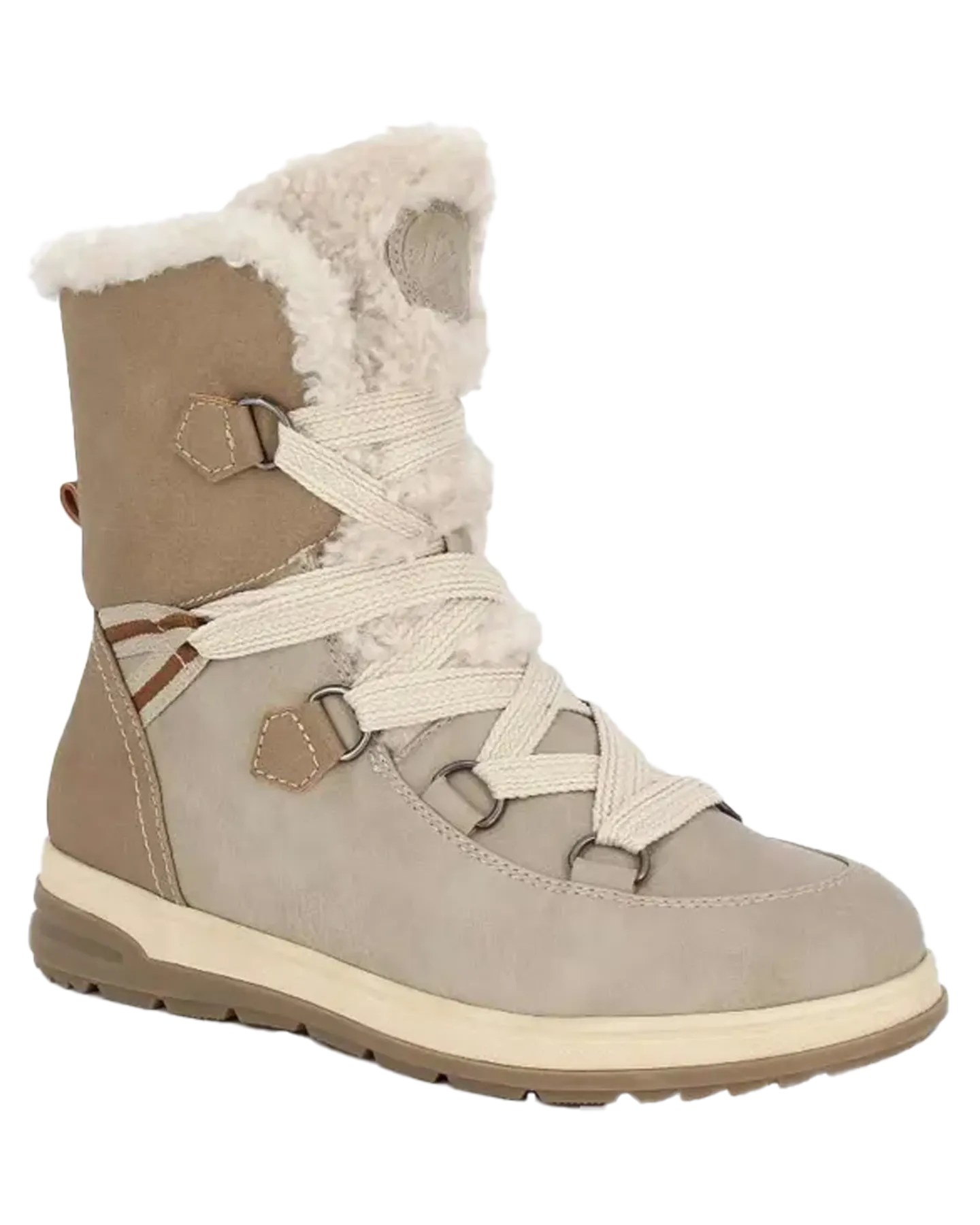 Kimberfeel Ebelya Women's Apres Boots - Beige Clair | Shop Shoes at Trojan Wake Ski Snow & Snow Skiers Warehouse